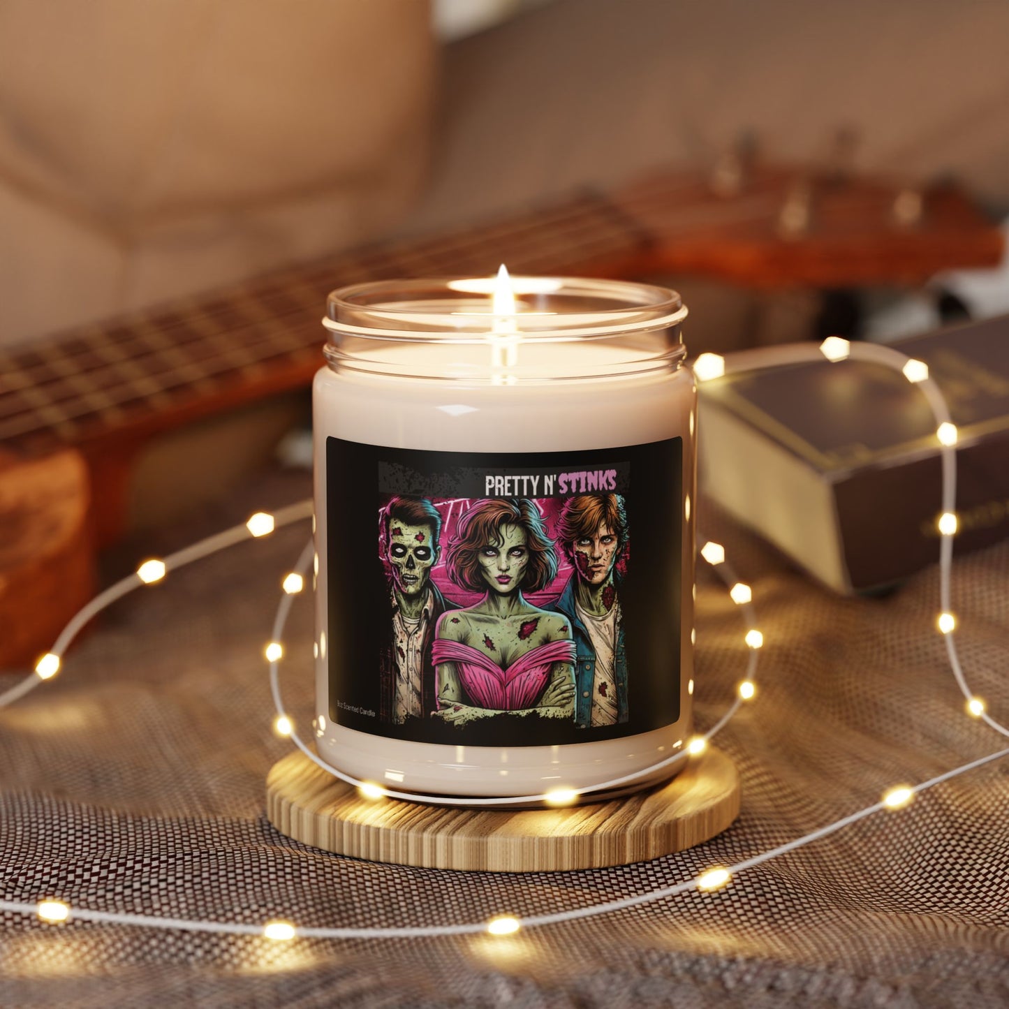Zombie Pretty N' Stinks, Funny Candle, Great Gift for Zombie Collectors, For Candle Lovers, For Bestie, For Her, For Them, Interesting Gifts