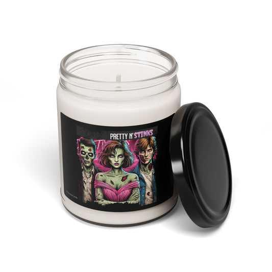 Zombie Pretty N' Stinks, Funny Candle, Great Gift for Zombie Collectors, For Candle Lovers, For Bestie, For Her, For Them, Interesting Gifts